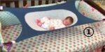 Portable baby hammock bed for newborn sleep indoor and outdoor use - Image 3