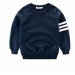 Boy's long sleeve round neck