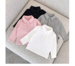 Baby long sleeve t-shirt and polo shirt for comfortable everyday wear and play - Image 2