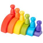 Rainbow arched building blocks - Image 2