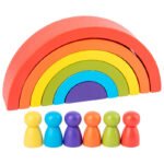 Rainbow arched building blocks - Image 4