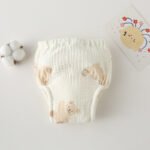 Gauze Cotton Baby's Ring Urine Training Pants Pure Diaper Pants - Image 9