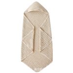 Hooded Baby Towels For Newborn Muslin Cotton Baby Bath Towel With Hood For Babies, Infant, Toddler And Kids, Large 90x90cm, Soft And Absorbent Newborn Essential - Image 6