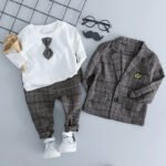 British small suit children's suit gentleman three-piece suit - Image 2