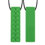 Building Blocks Teether Chewing Pendant Rainbow Teether Baby Teether Stick Self-closing - Image 10