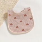 Cotton Gauze U-shaped Bib Baby Saliva Towel - Image 6
