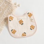 Cotton Gauze U-shaped Bib Baby Saliva Towel - Image 3