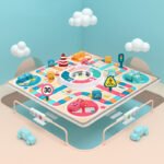 Kids Toys Flying Chess Parent-child Interactive Game Chessboard Children's Board Game Toys Puzzle Jump Checkers - Image 4