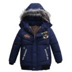 Small And Medium-Sized Boys Cotton-Padded Jackets - Image 4