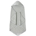 Hooded Baby Towels For Newborn Muslin Cotton Baby Bath Towel With Hood For Babies, Infant, Toddler And Kids, Large 90x90cm, Soft And Absorbent Newborn Essential - Image 5