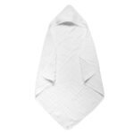 Hooded Baby Towels For Newborn Muslin Cotton Baby Bath Towel With Hood For Babies, Infant, Toddler And Kids, Large 90x90cm, Soft And Absorbent Newborn Essential - Image 8