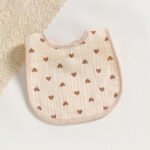 Cotton Gauze U-shaped Bib Baby Saliva Towel - Image 5