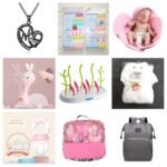 Roadfisher Newborn Baby Care Kits Nose Cleaner Feeder Earpick Tools Grooming Bag Set Nail Clipper Tooth Hair Brush Comb Scissor - Image 10