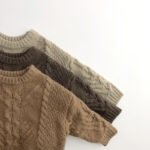 Children's Sweater Western Fried Dough Twists Coarse Knit - Image 2